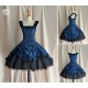 Miss Point Night Lily Drawstring Hem Short and Long JSK(Reservation/4 Colours/Full Payment Without Shipping)